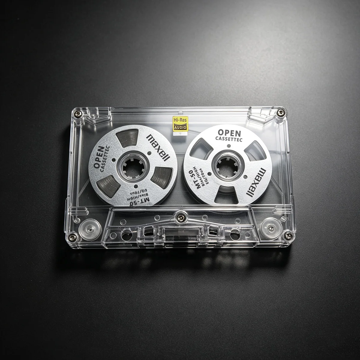 Maxell C50 Blank Tape Cassette Reel Double Side Open Metal Reels Audio Recording - Image 2