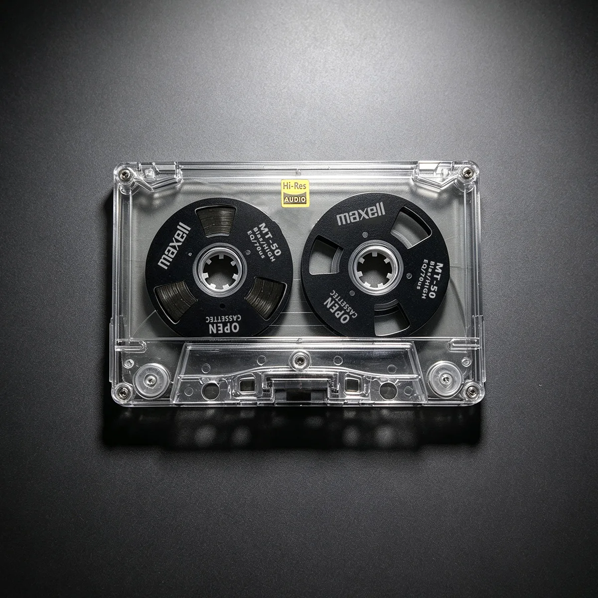 Maxell C50 Blank Tape Cassette Reel Double Side Open Metal Reels Audio Recording - Image 3