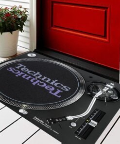 Carpet Technics Vinyl Turnable Foot Mat Rugs Home Carpets Non-slip Doormat Bathroom Bedroom Entrance - Image 5