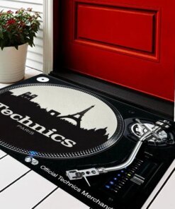Carpet Technics Vinyl Turnable Foot Mat Rugs Home Carpets Non-slip Doormat Bathroom Bedroom Entrance - Image 6