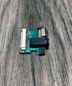 Alternative view of Marshall middleton Bluetooth speaker charger board charging port