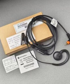 MOTOROLA SL1M Walkie-Talkie Headphones, SL1K, SL300, SL7550, SL4000, Air Duct PMLN7189A Mic - Image 4